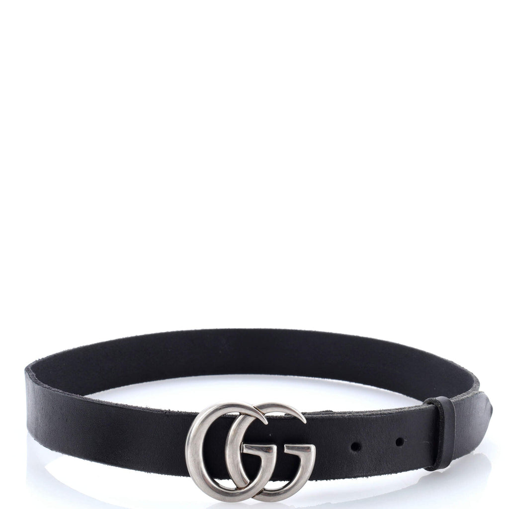 GG Marmont Belt Leather Thin