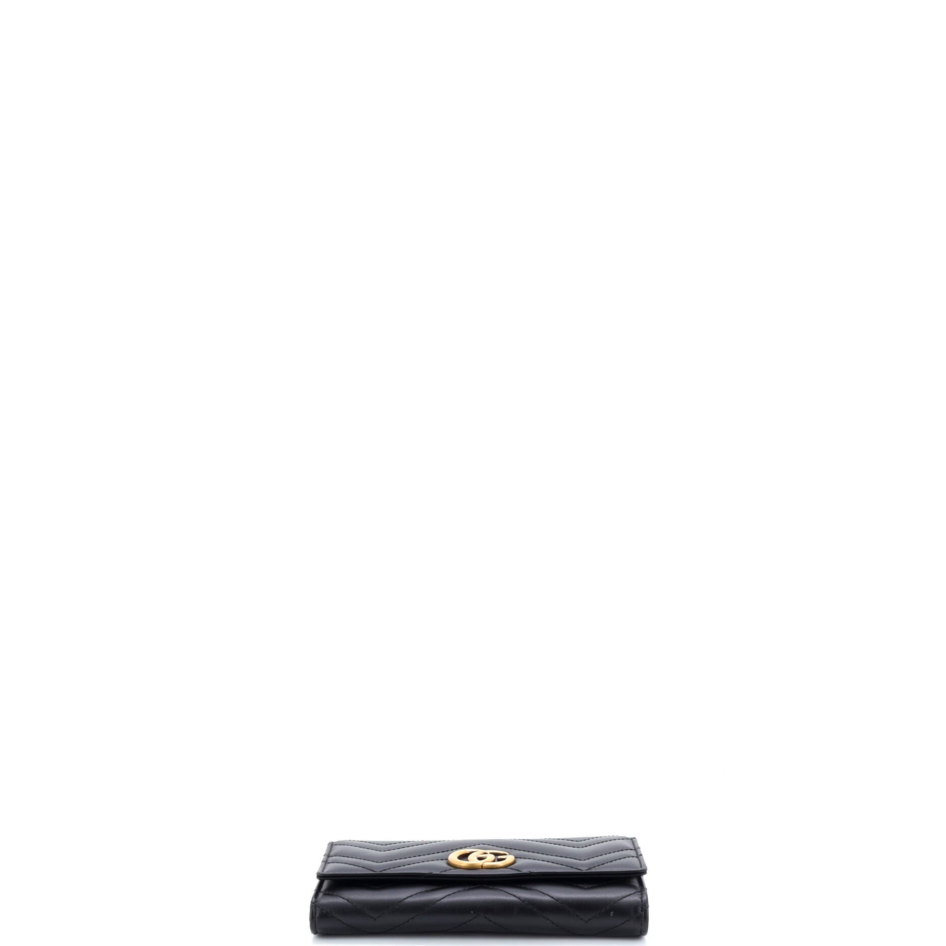 GG Marmont Continental Wallet Matelasse Leather