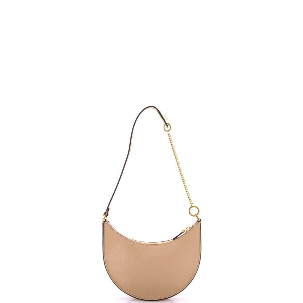 VLogo Hobo Leather Mini