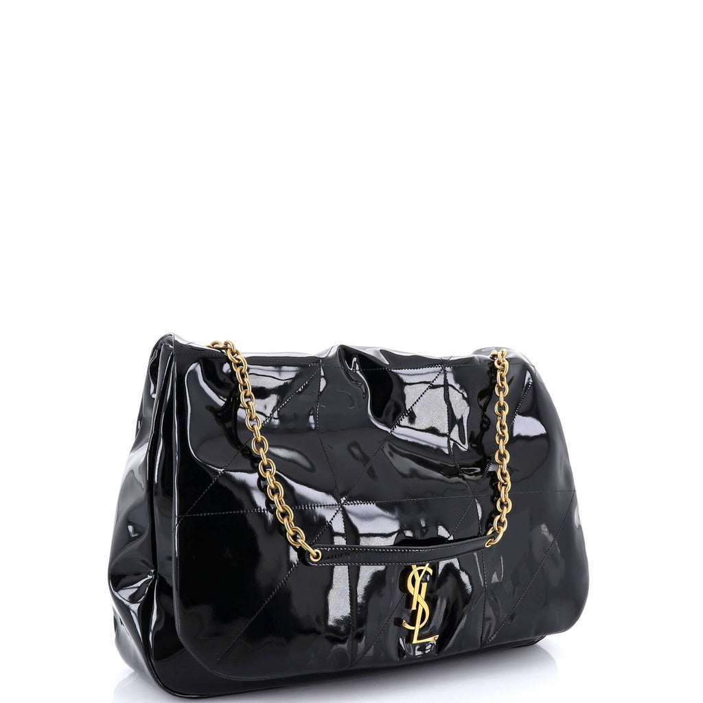 Jamie 4.3 Shoulder Bag Quilted Patent Large