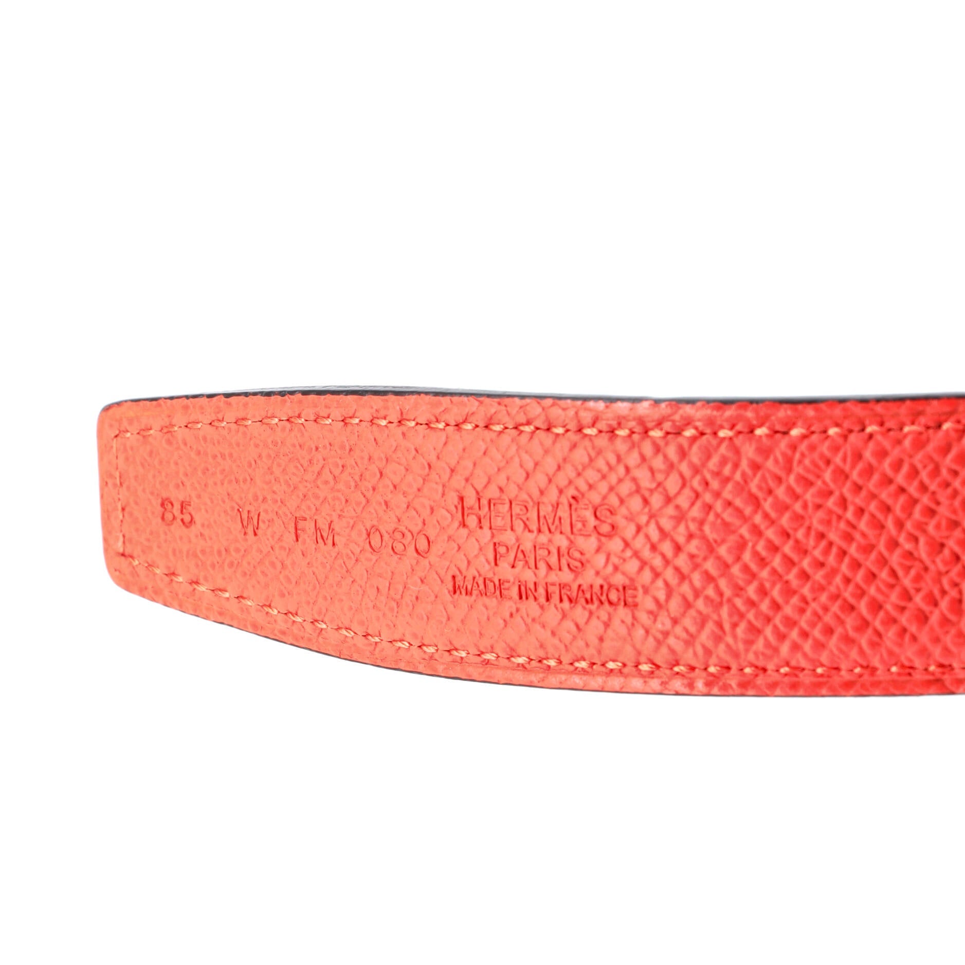 Constance Reversible Belt Leather Thin 85