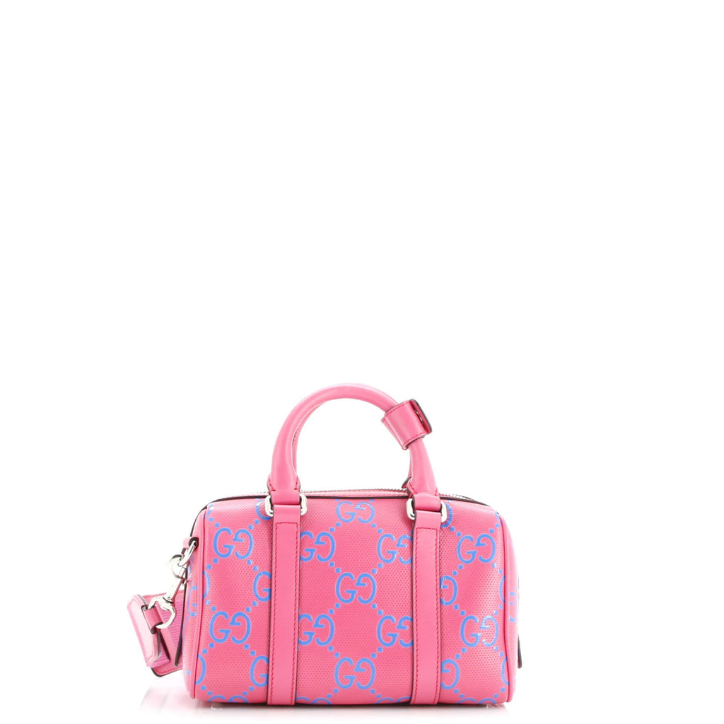 Duffle Bag Jumbo GG Embossed Leather Mini