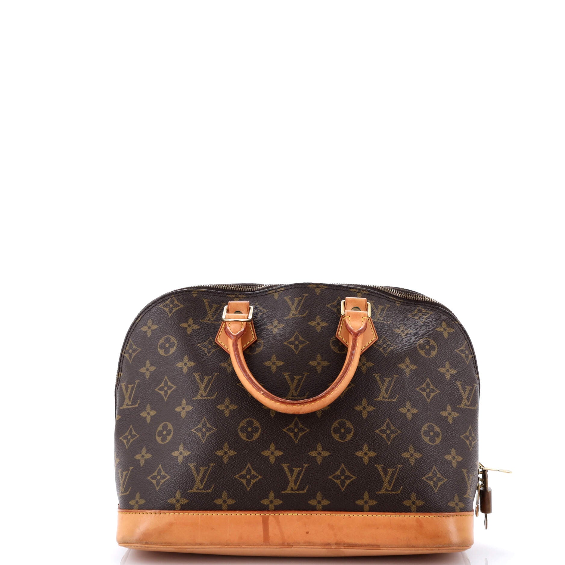 Vintage Alma Handbag Monogram Canvas PM