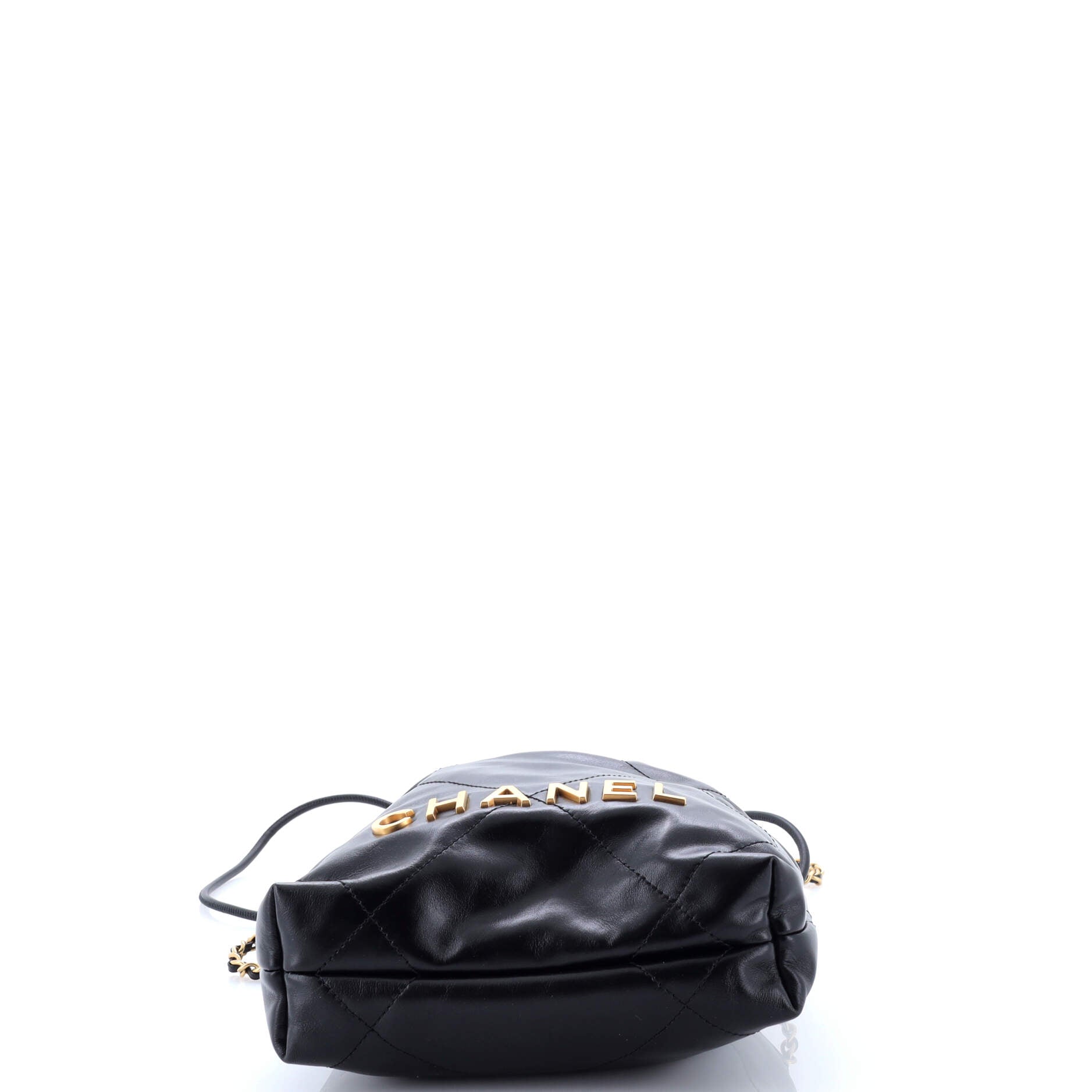 22 Chain Hobo Quilted Calfskin Mini