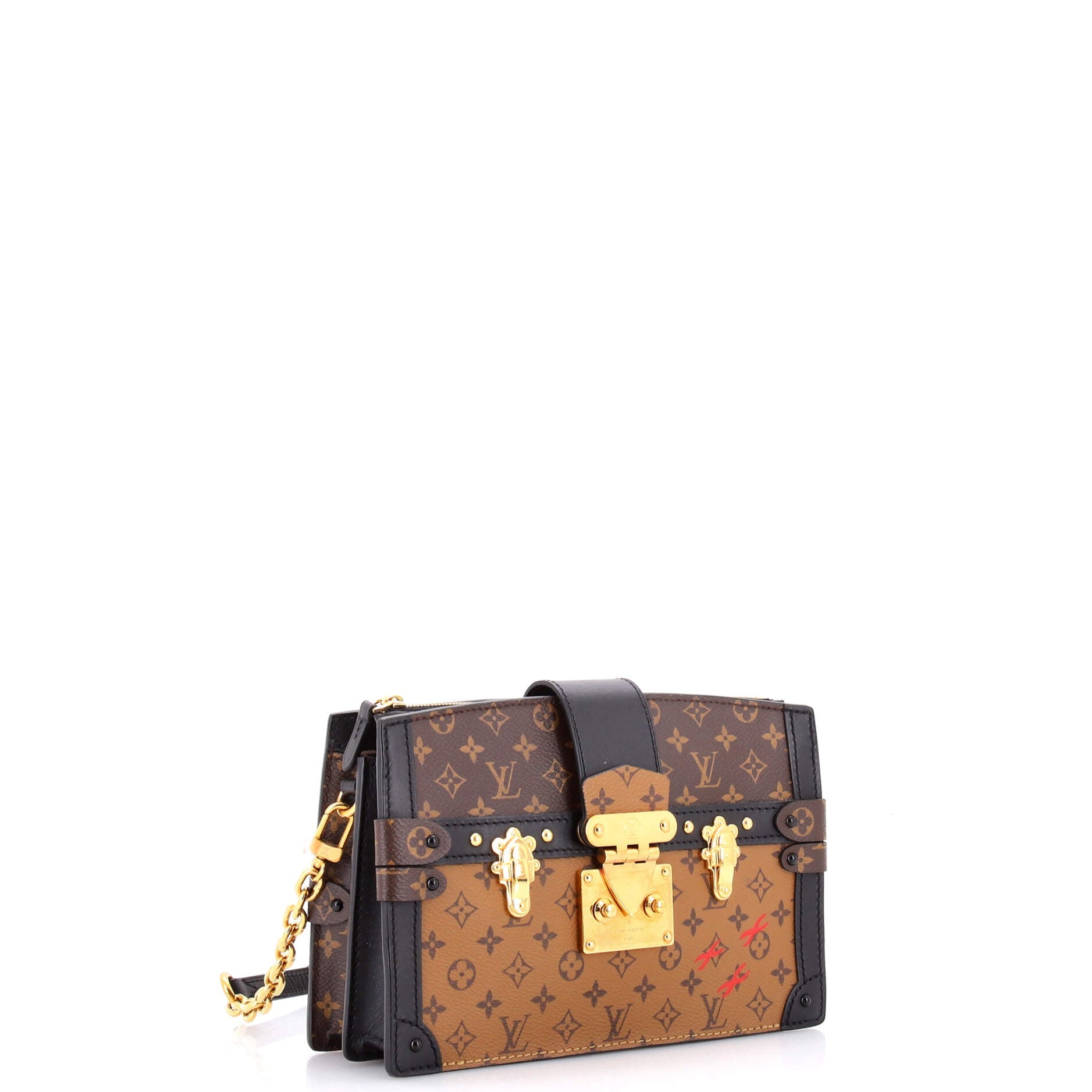 Trunk Clutch Reverse Monogram Canvas