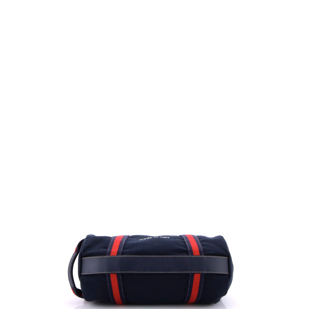 Crest Duffle Printed Canvas Small