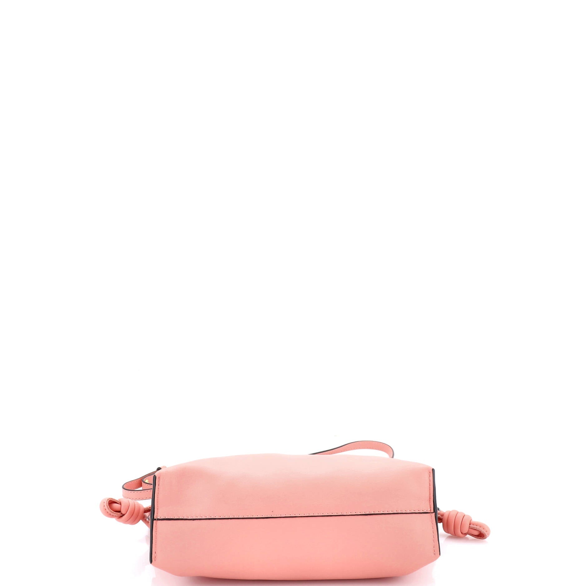 Flamenco Knot Clutch Leather Mini