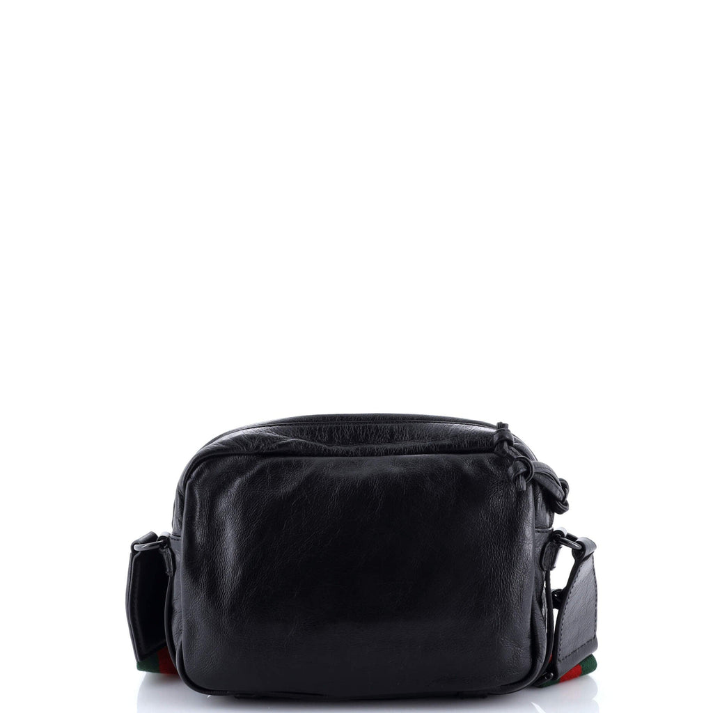 Tonal Double G Shoulder Bag Leather