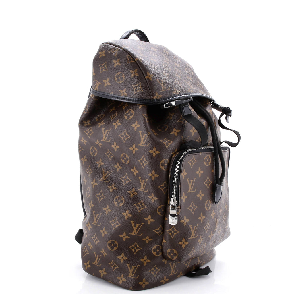 Zack Backpack Macassar Monogram Canvas