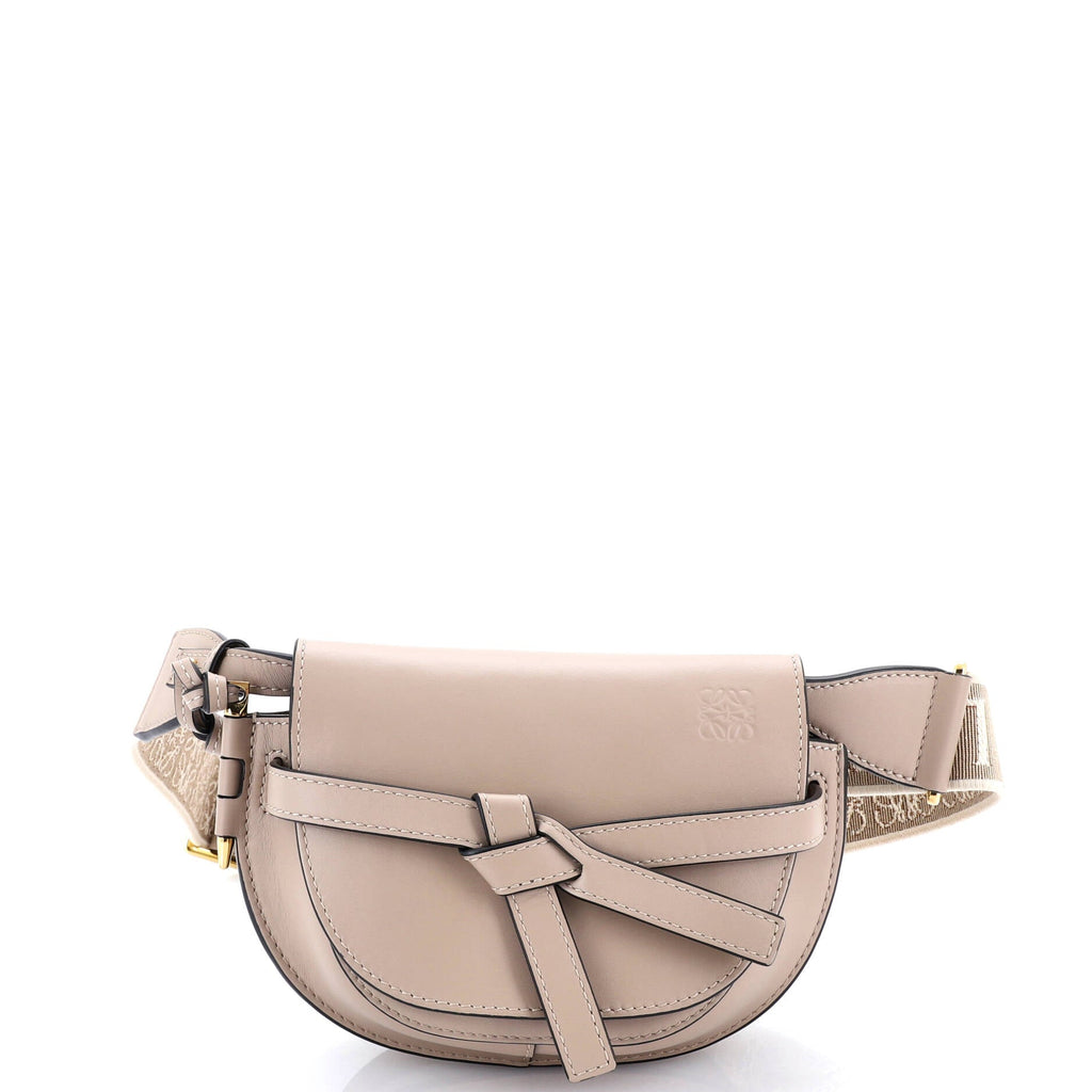 Gate Dual Shoulder Bag Leather Mini