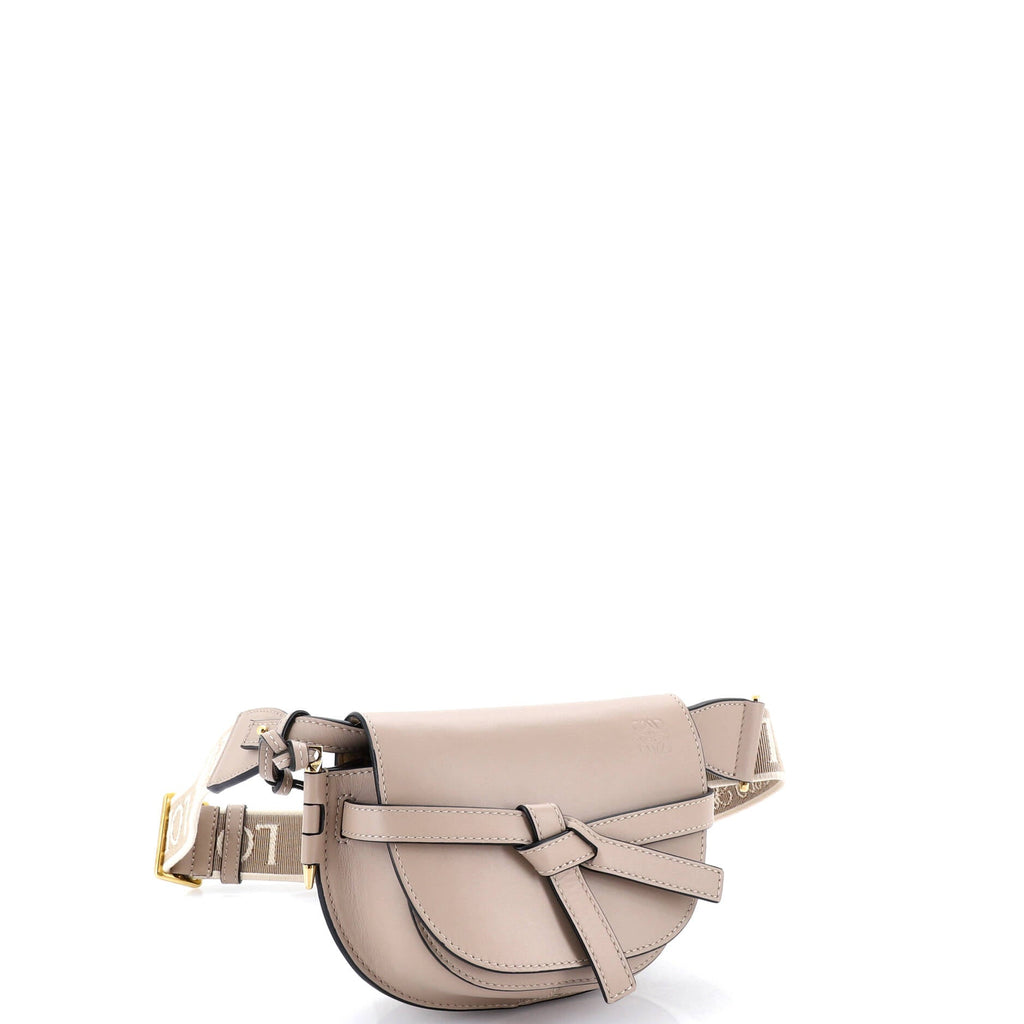 Gate Dual Shoulder Bag Leather Mini