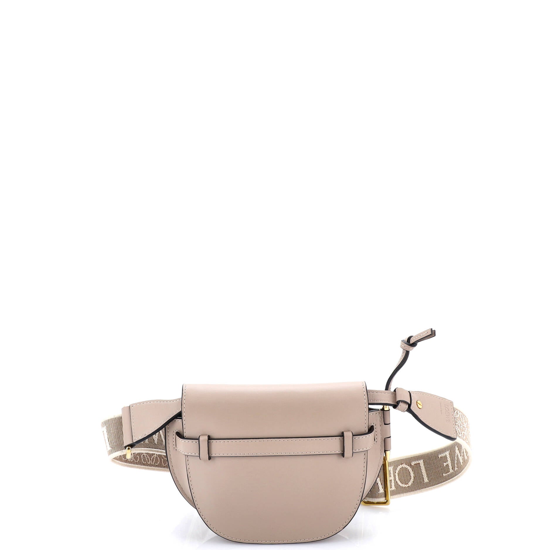 Gate Dual Shoulder Bag Leather Mini