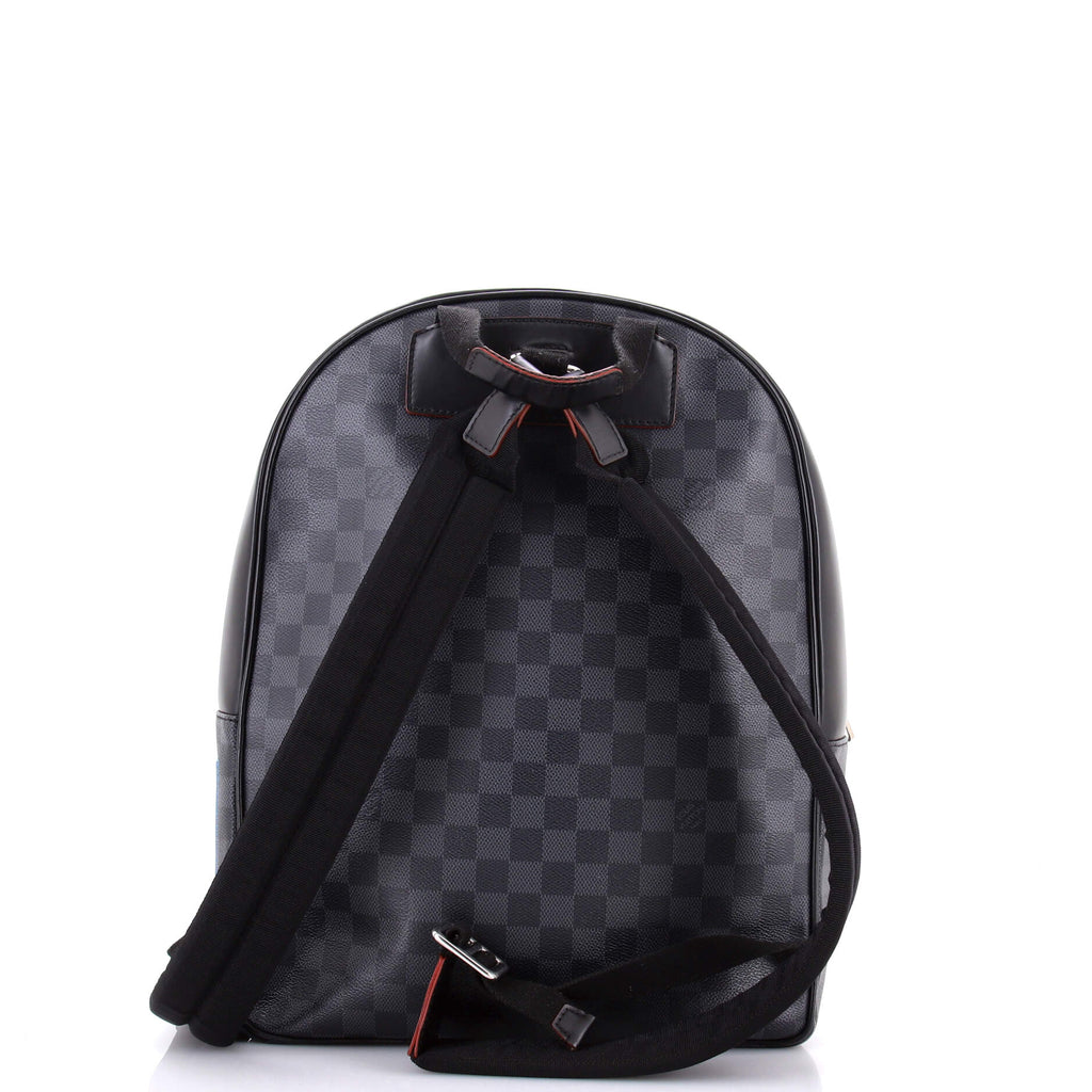 Josh Backpack Alps Patches Damier Graphite