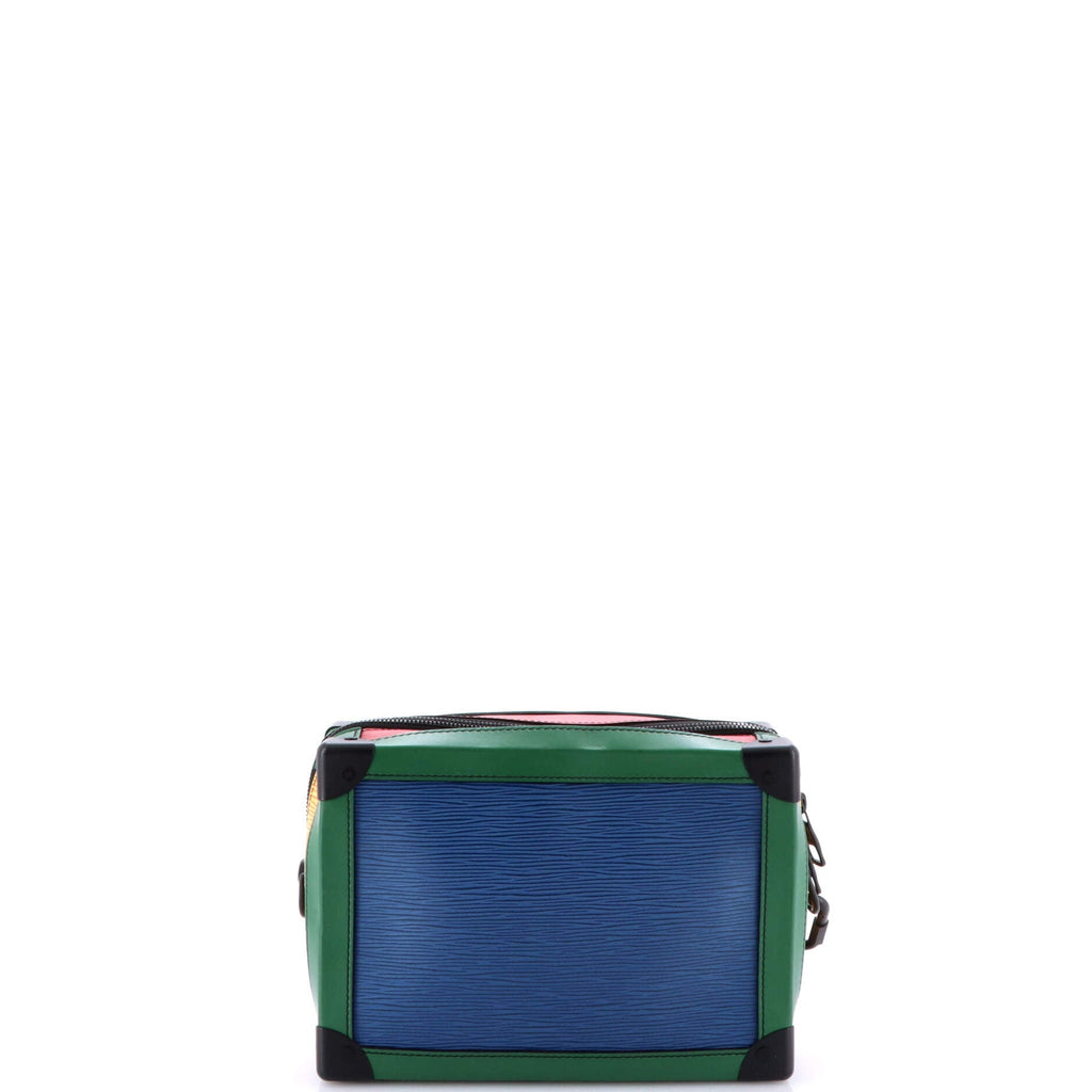 Soft Trunk Bag Colorblock Epi Leather