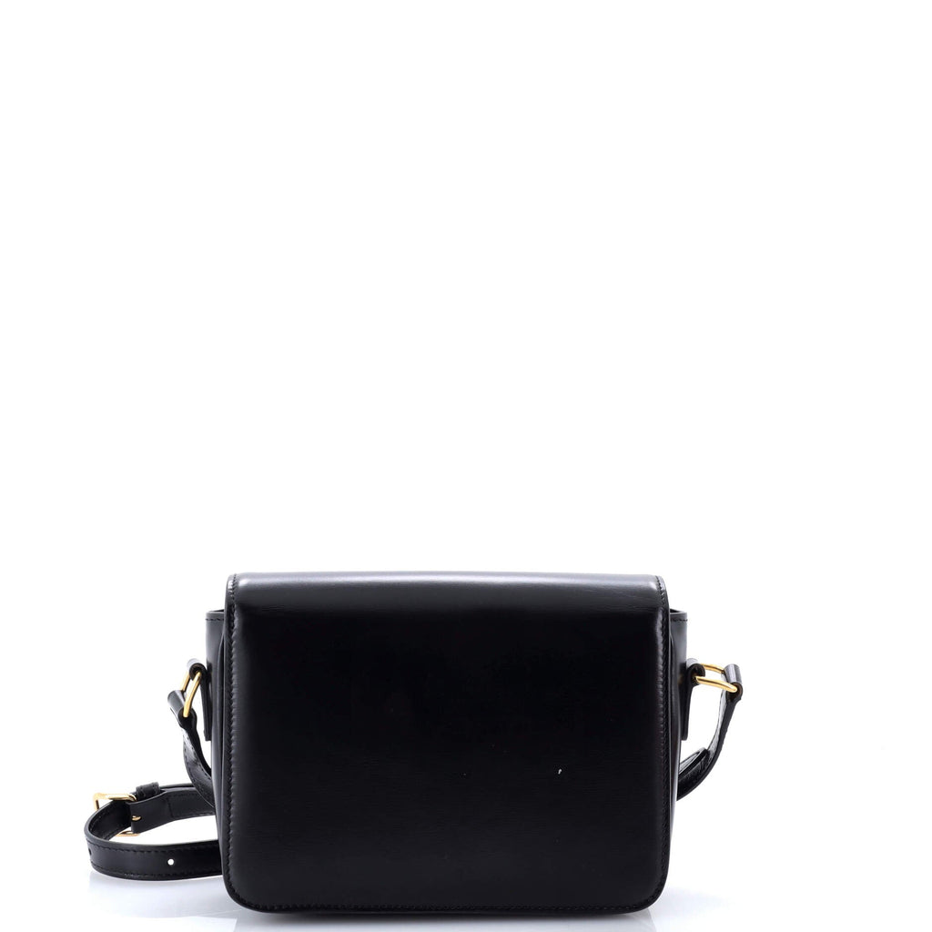 Triomphe Shoulder Bag Smooth Calfskin Teen