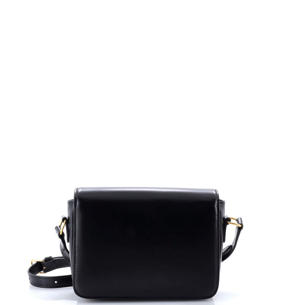 Triomphe Shoulder Bag Smooth Calfskin Teen