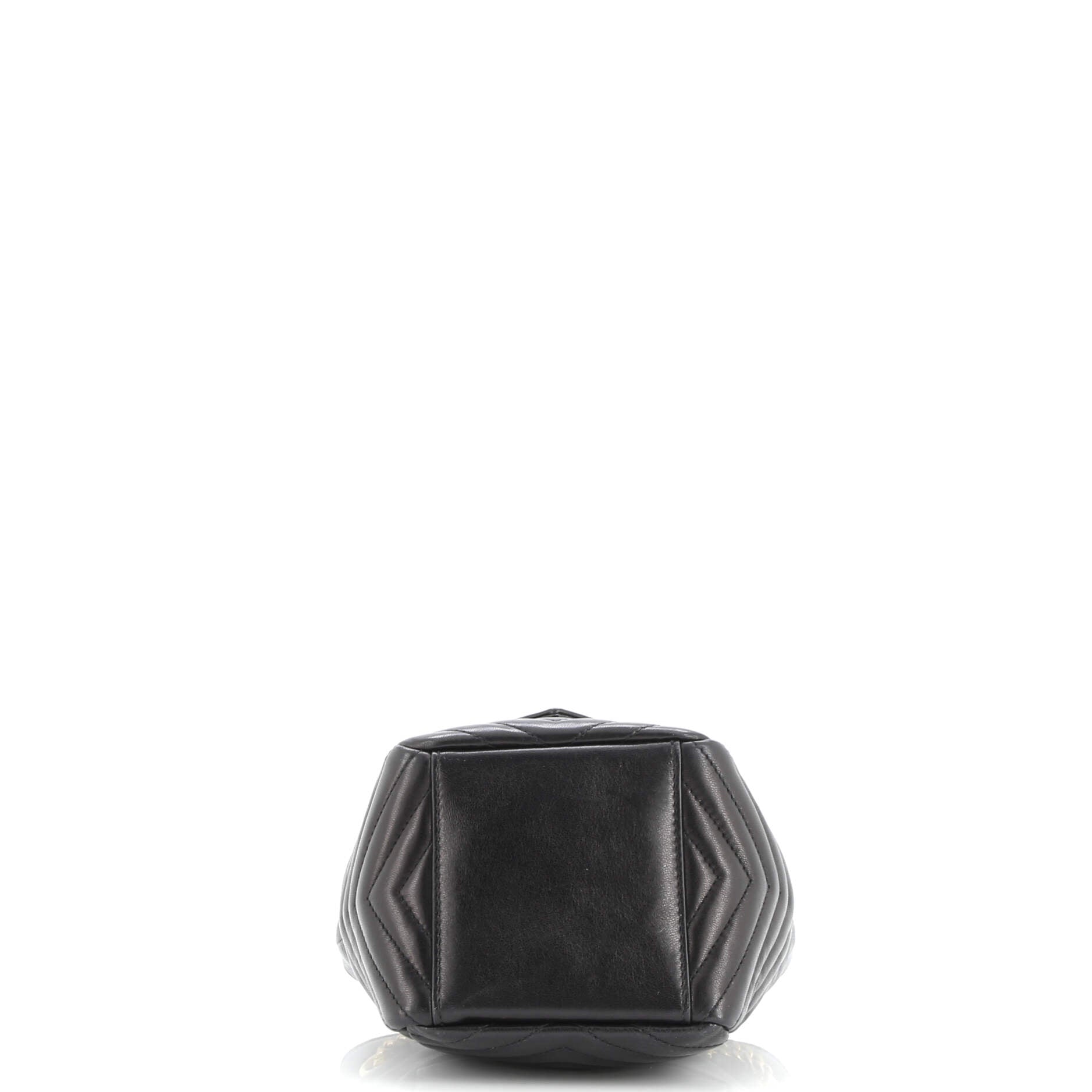 Joe Bucket Bag Matelasse Chevron Leather Mini