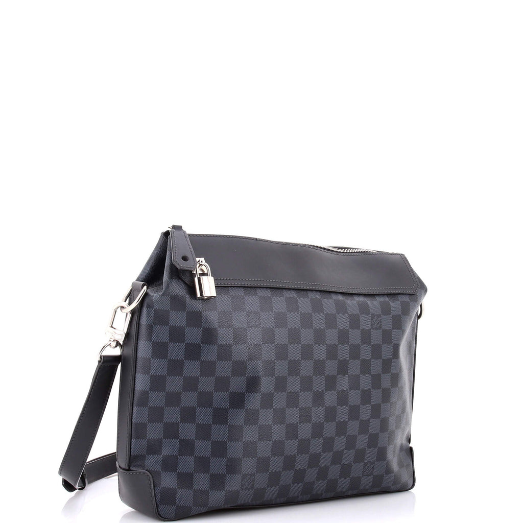Greenwich Messenger Bag Damier Cobalt
