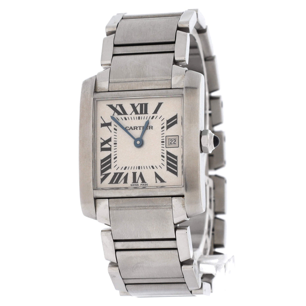Tank Francaise Quartz Watch Stainless Steel 25
