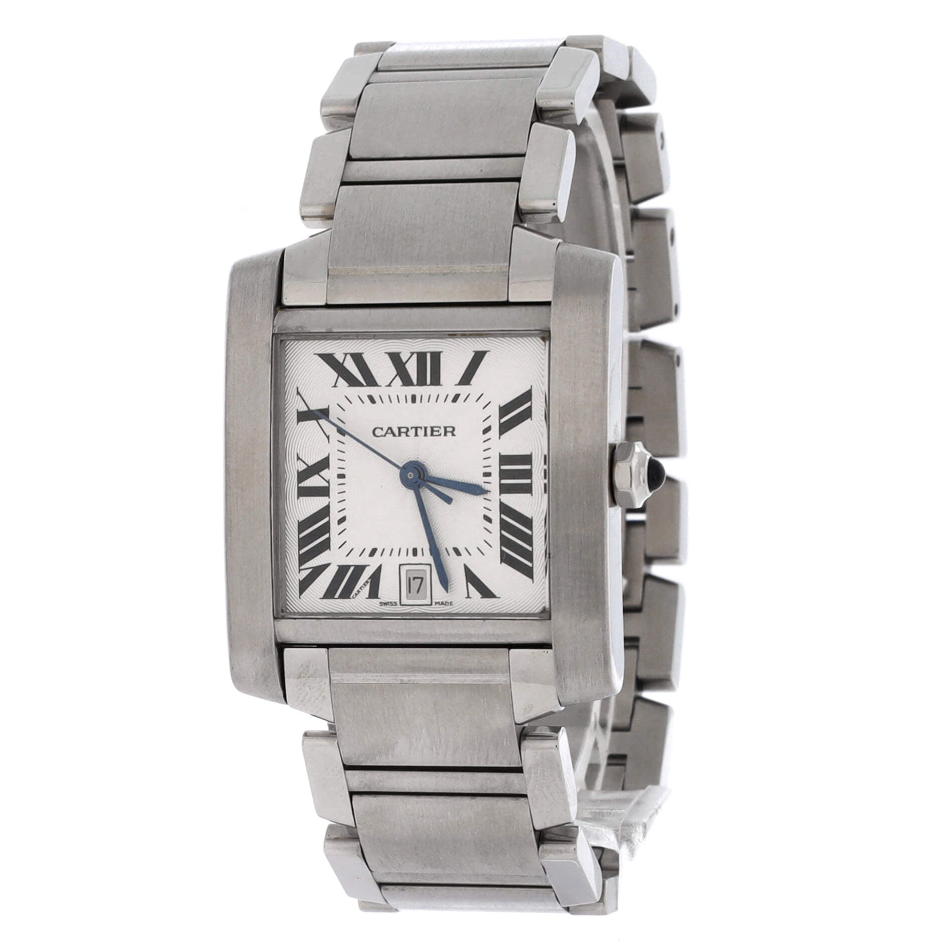 Tank Francaise Automatic Watch Stainless Steel 28