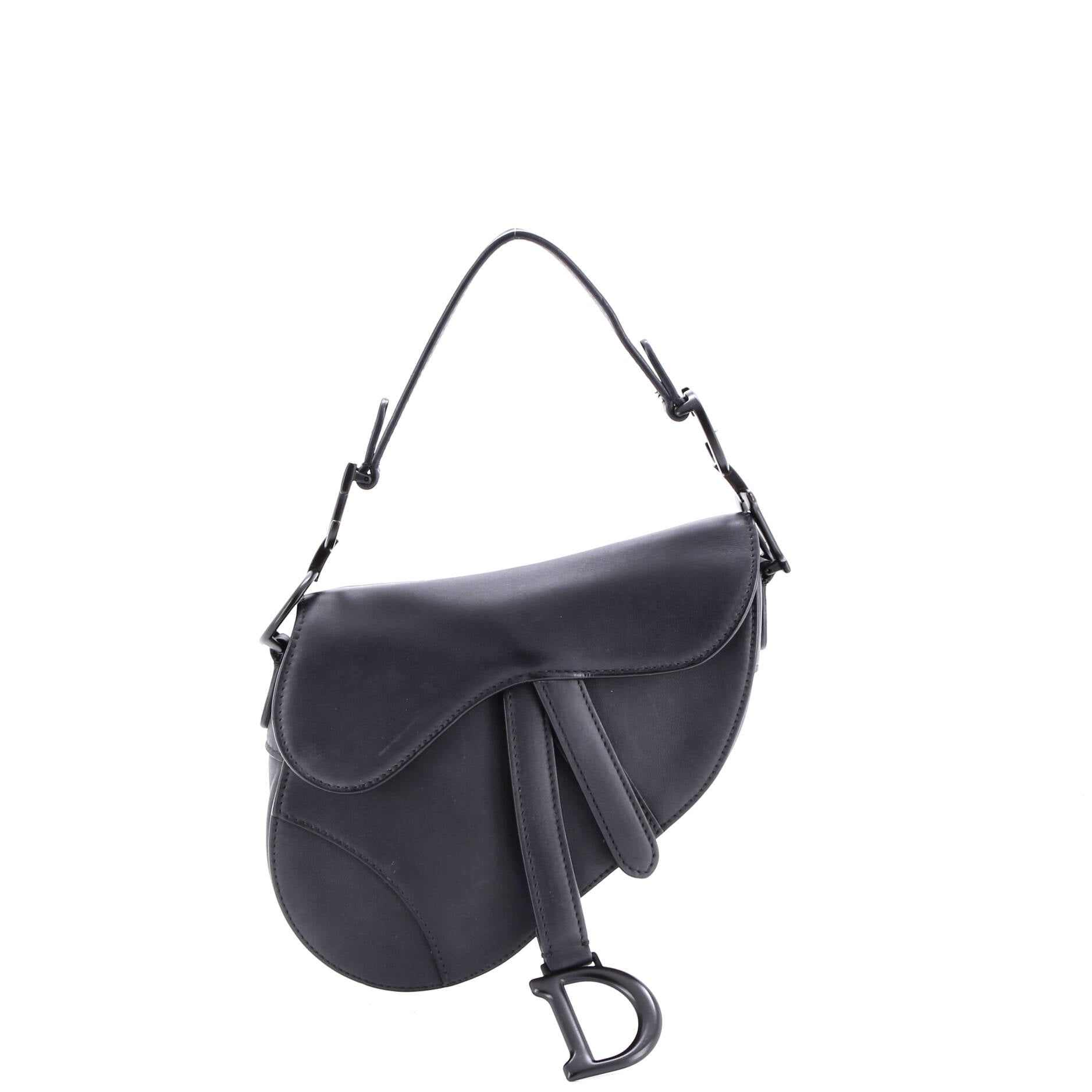 Ultra Matte Saddle Handbag Leather Mini