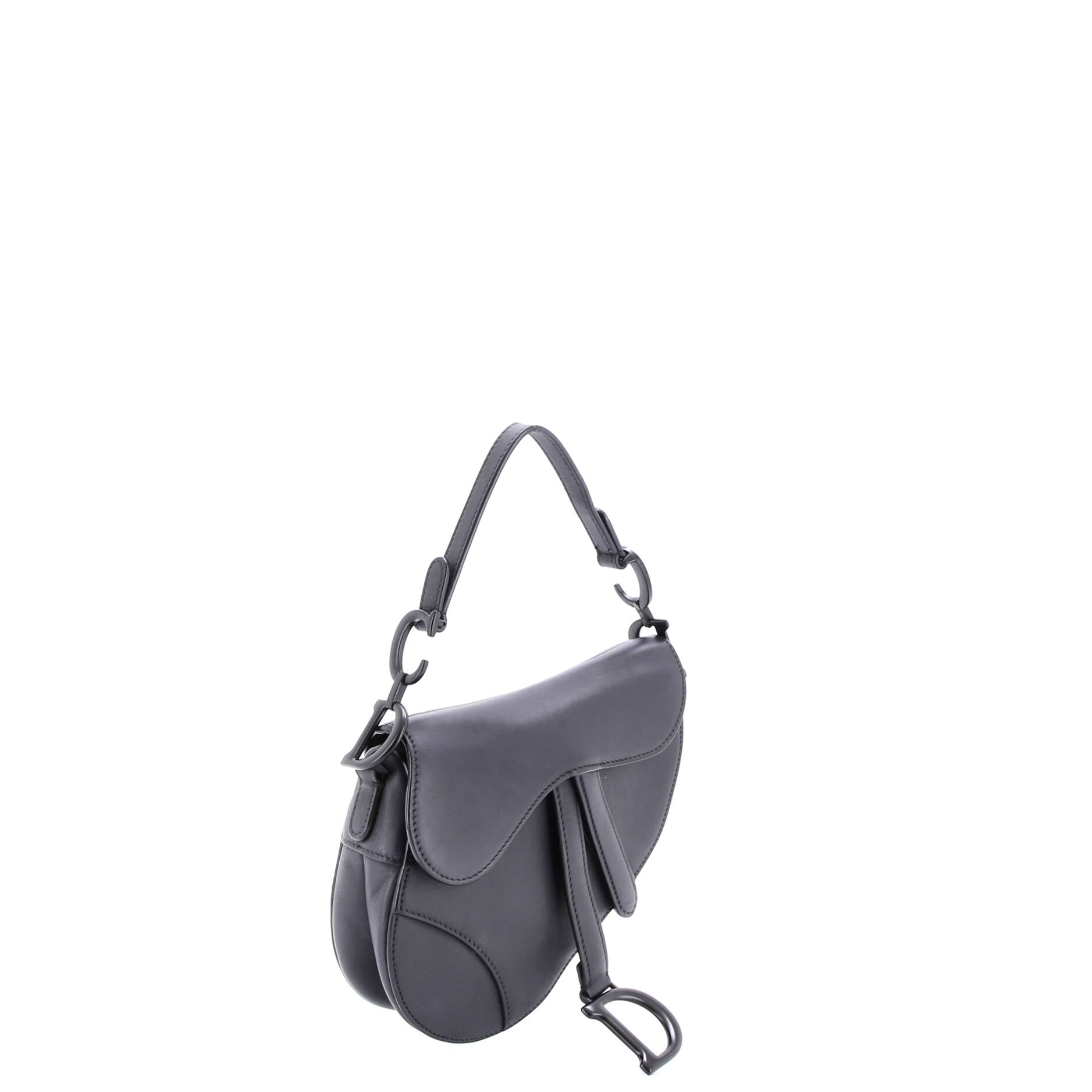 Ultra Matte Saddle Handbag Leather Mini