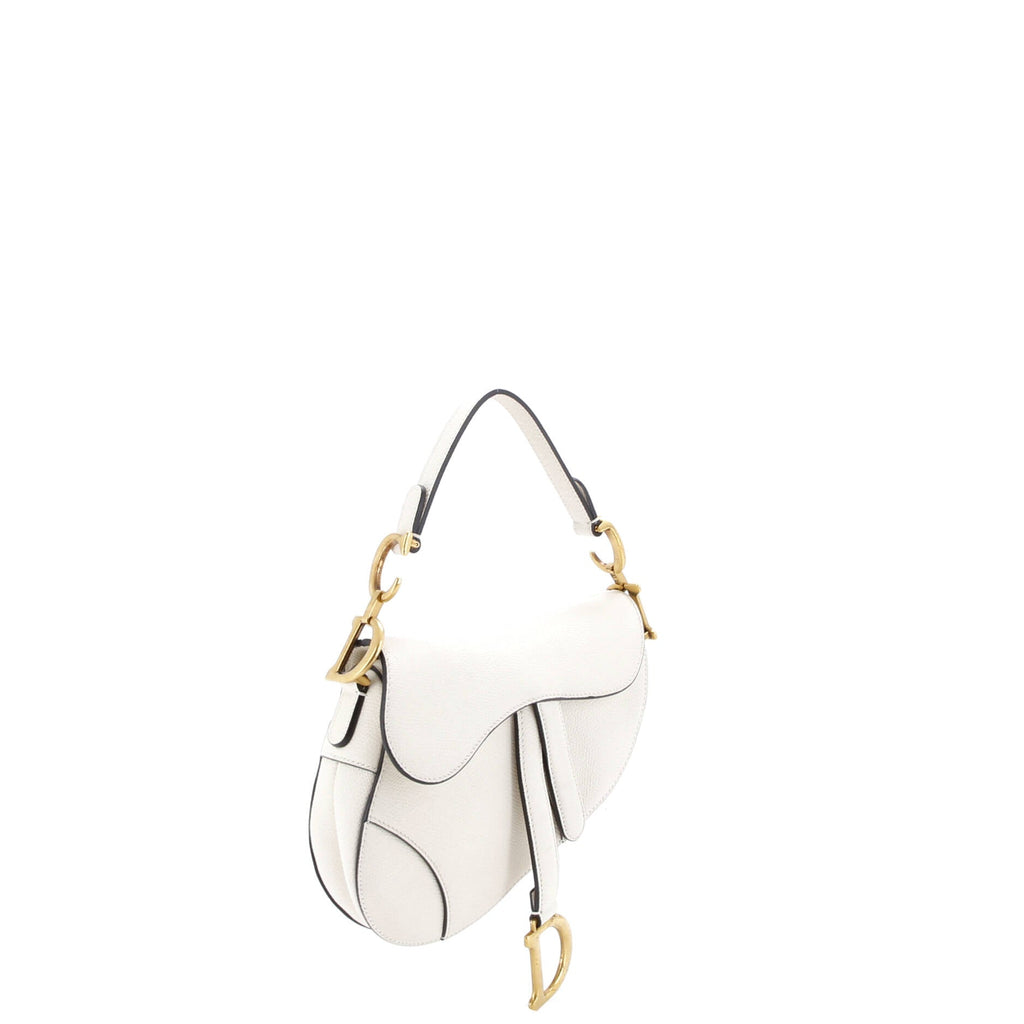 Saddle Handbag Leather Mini