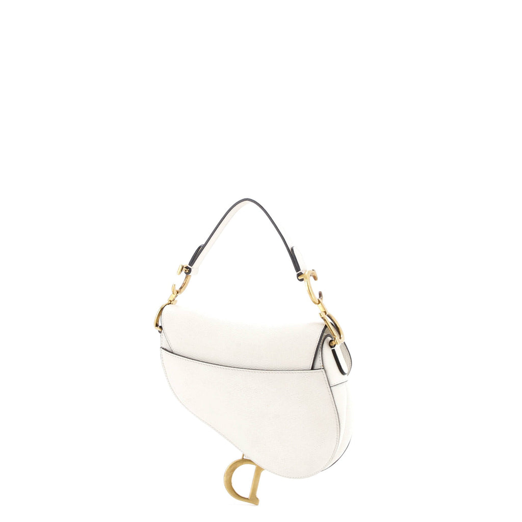 Saddle Handbag Leather Mini