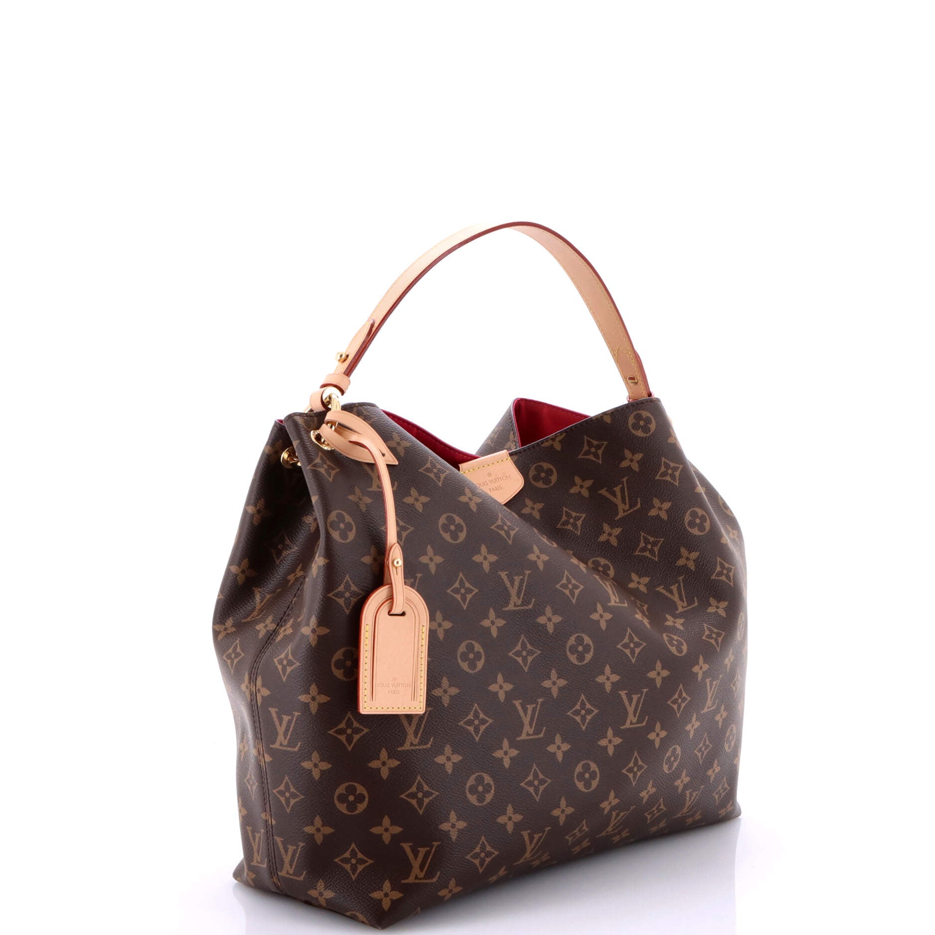 Graceful Handbag Monogram Canvas MM