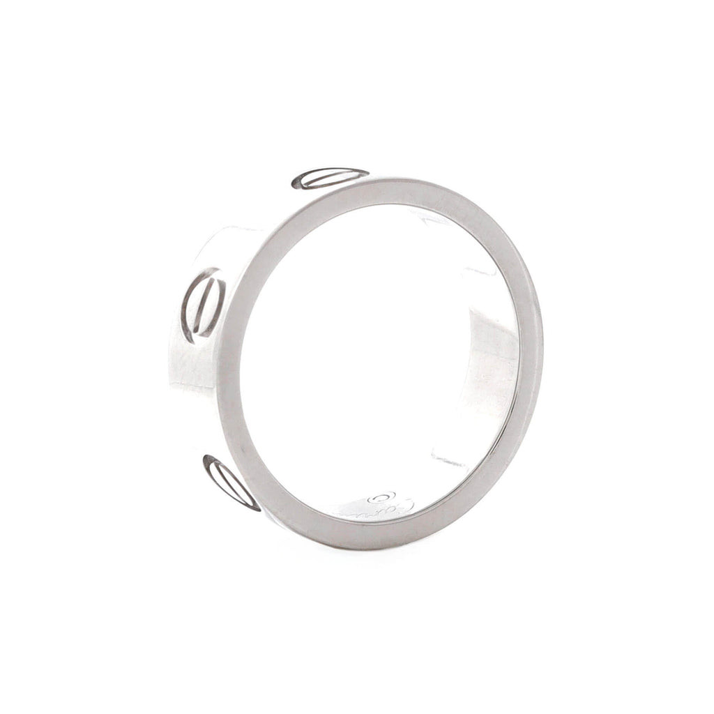 Love Band Ring Platinum