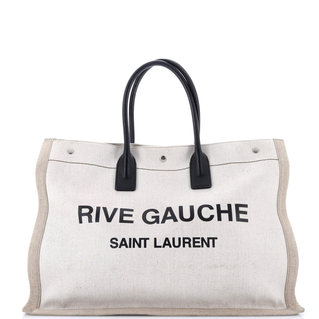 Rive Gauche Shopper Tote Canvas Large