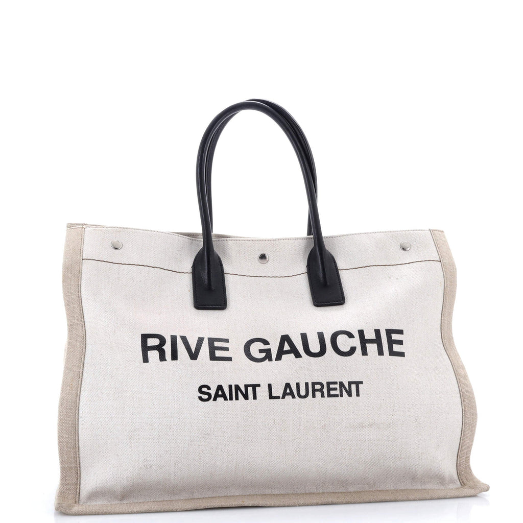 Rive Gauche Shopper Tote Canvas Large