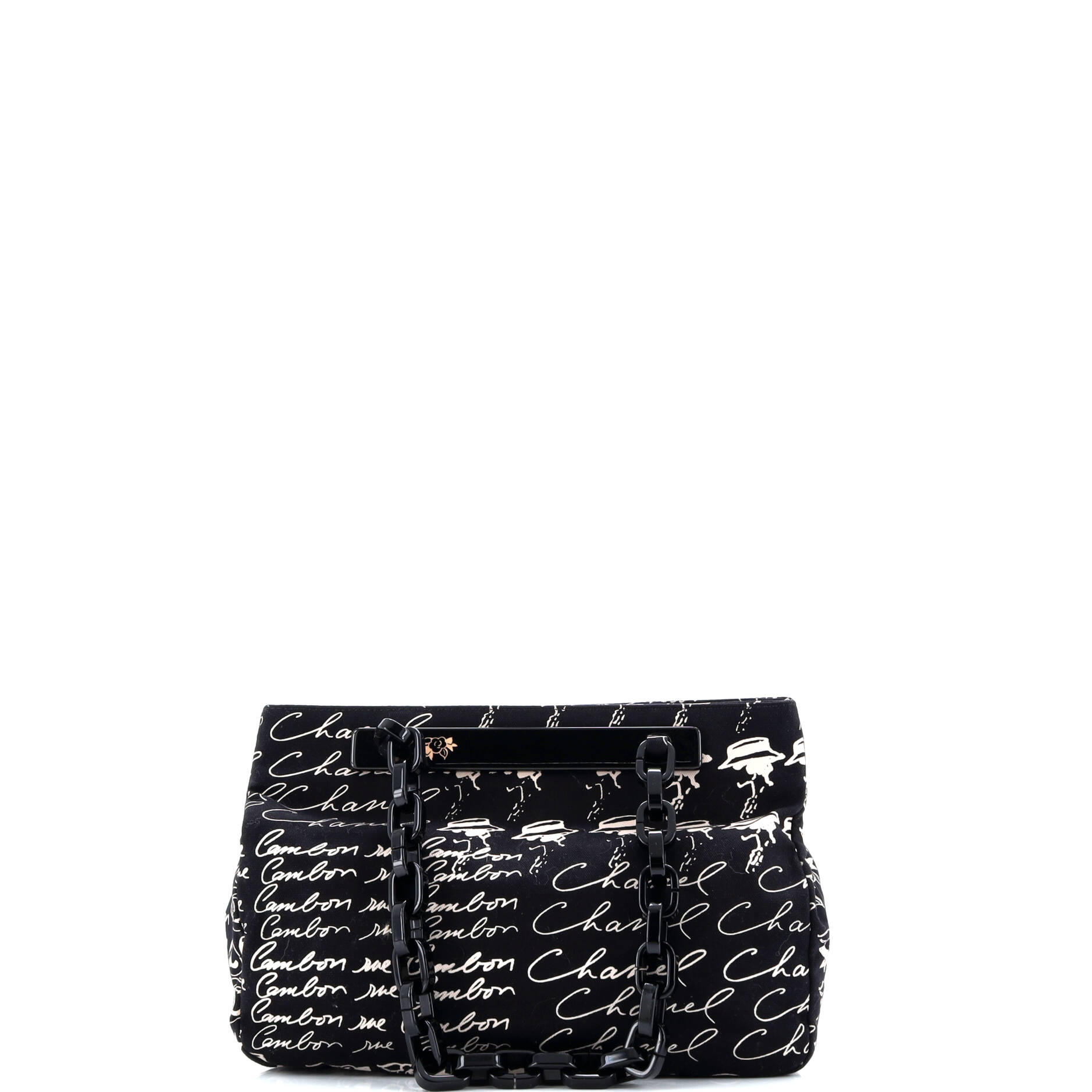 Resin Tote Printed Canvas