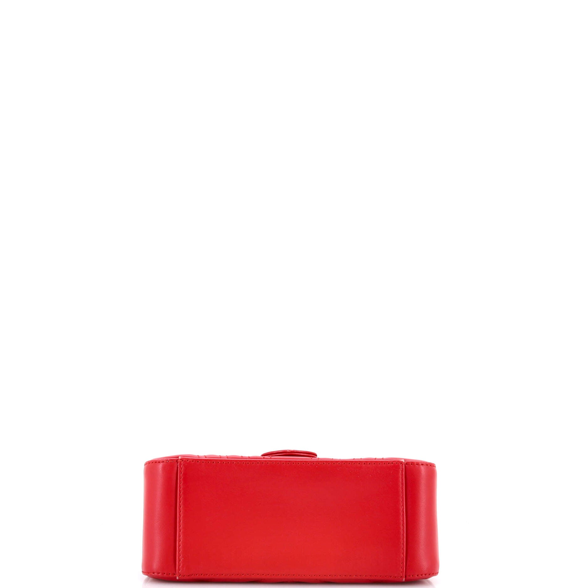 GG Marmont Top Handle Flap Bag Matelasse Leather Mini