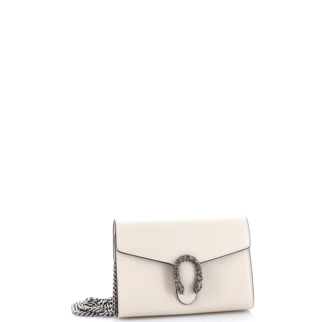 Dionysus Chain Wallet Leather with Embellished Detail Small