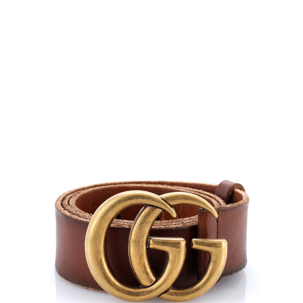 GG Marmont Belt Leather Wide