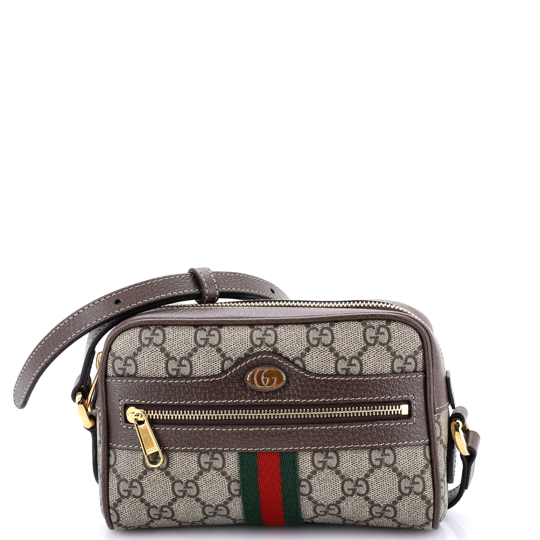 Ophidia Shoulder Bag GG Coated Canvas Mini