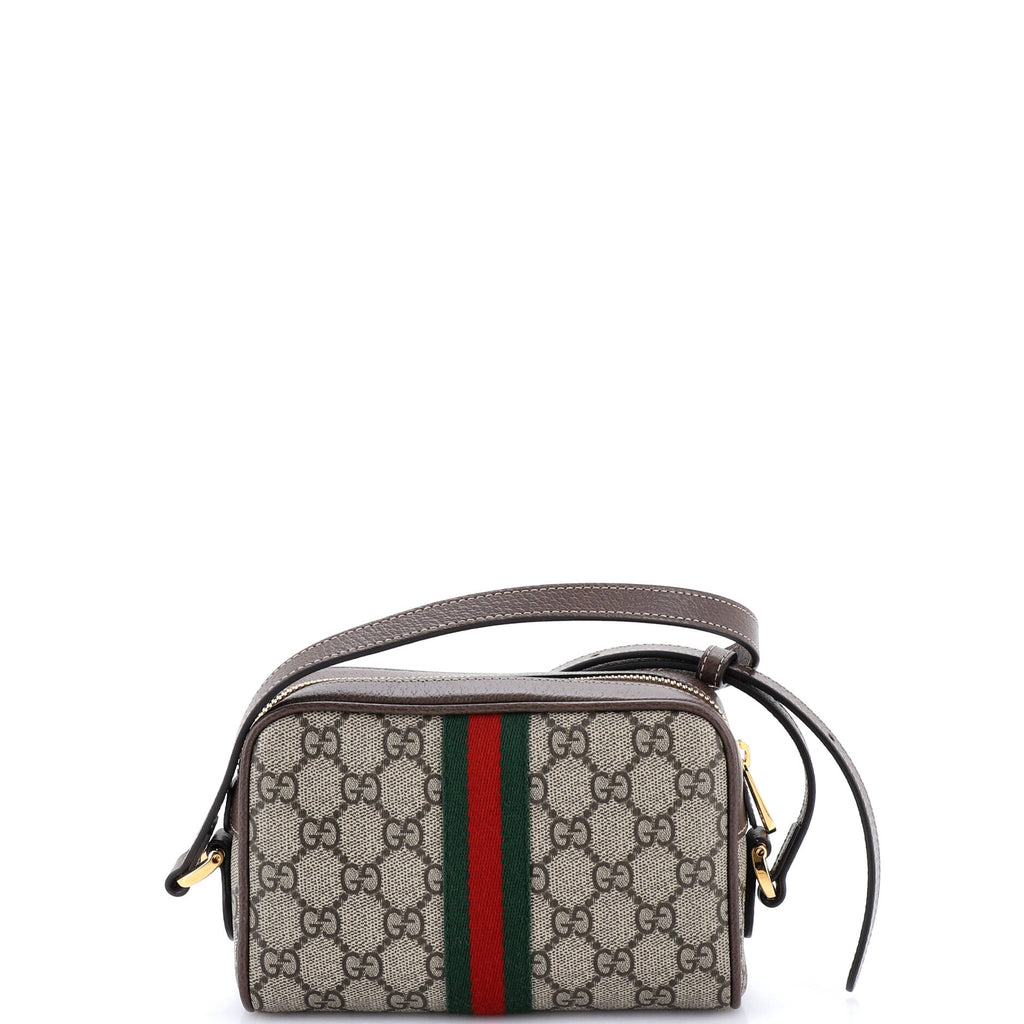 Ophidia Shoulder Bag GG Coated Canvas Mini