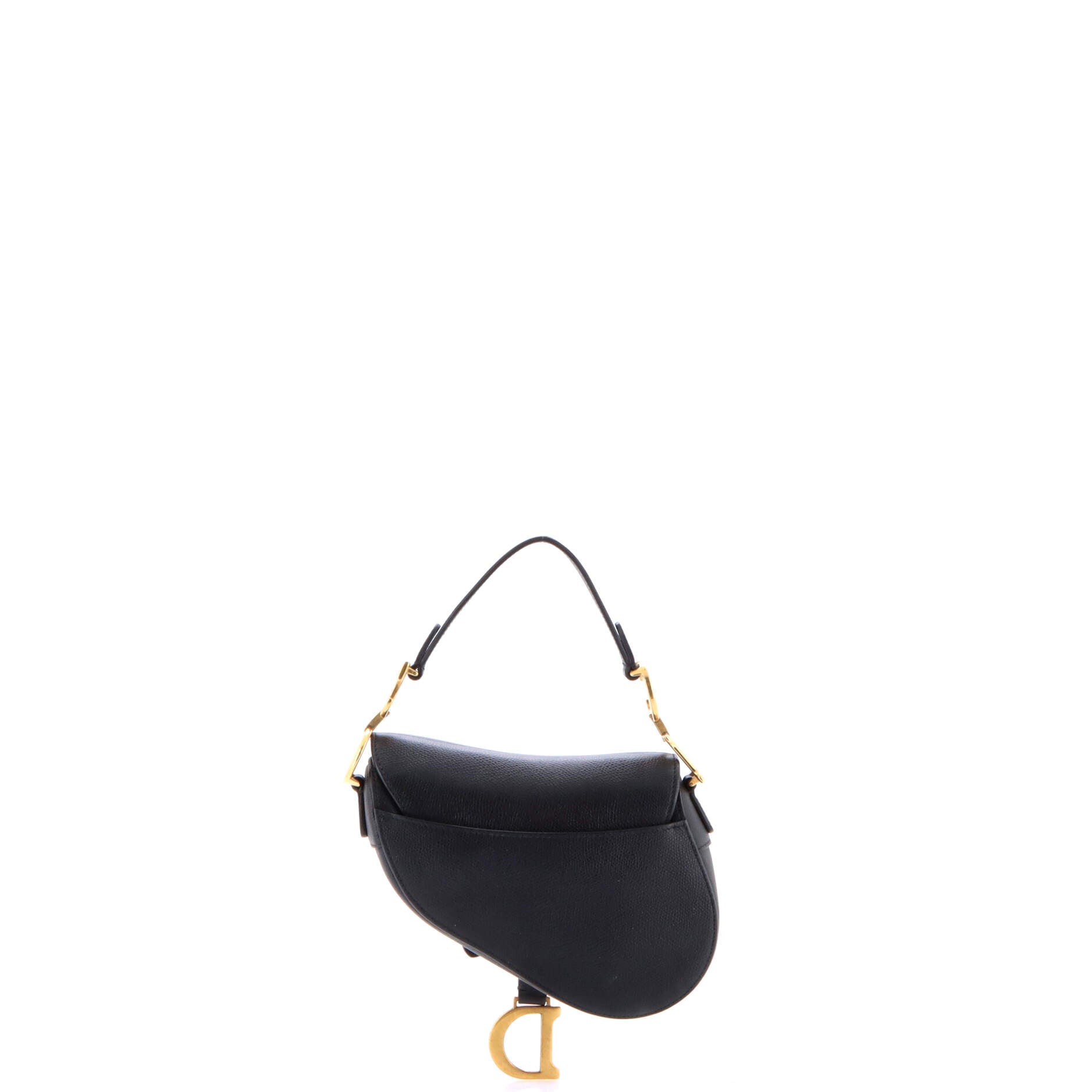Saddle Handbag Leather Mini