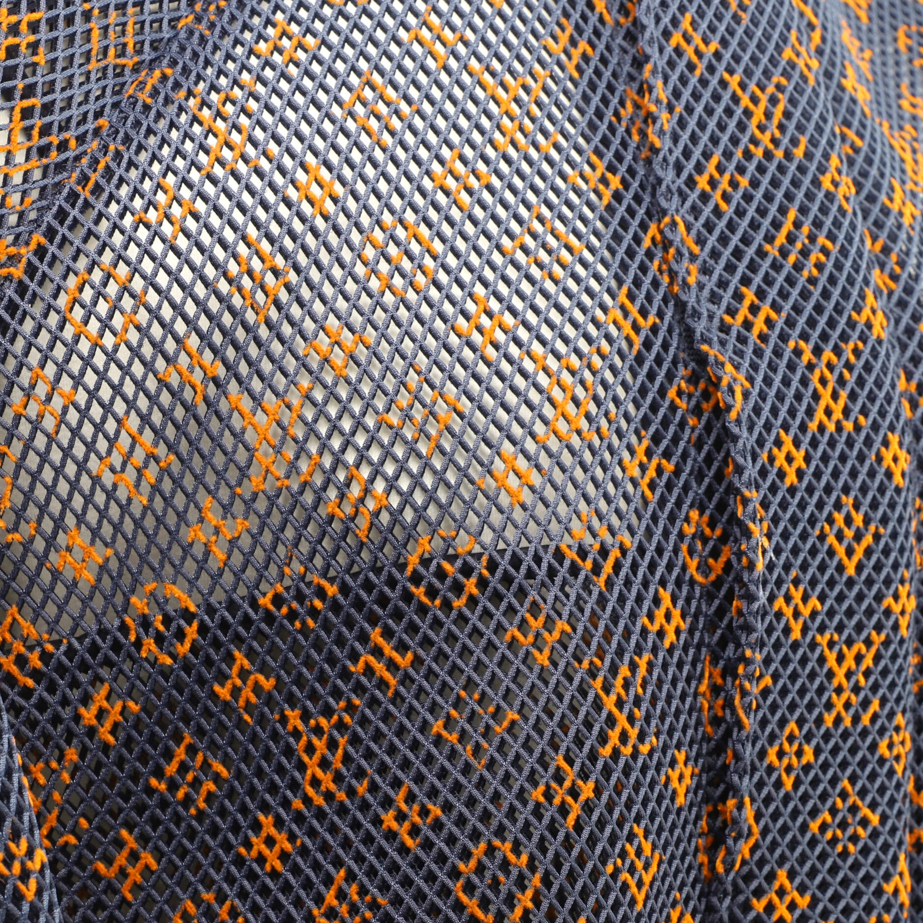 Men's Gradient Monogram Blouson Jacket Polyester Mesh