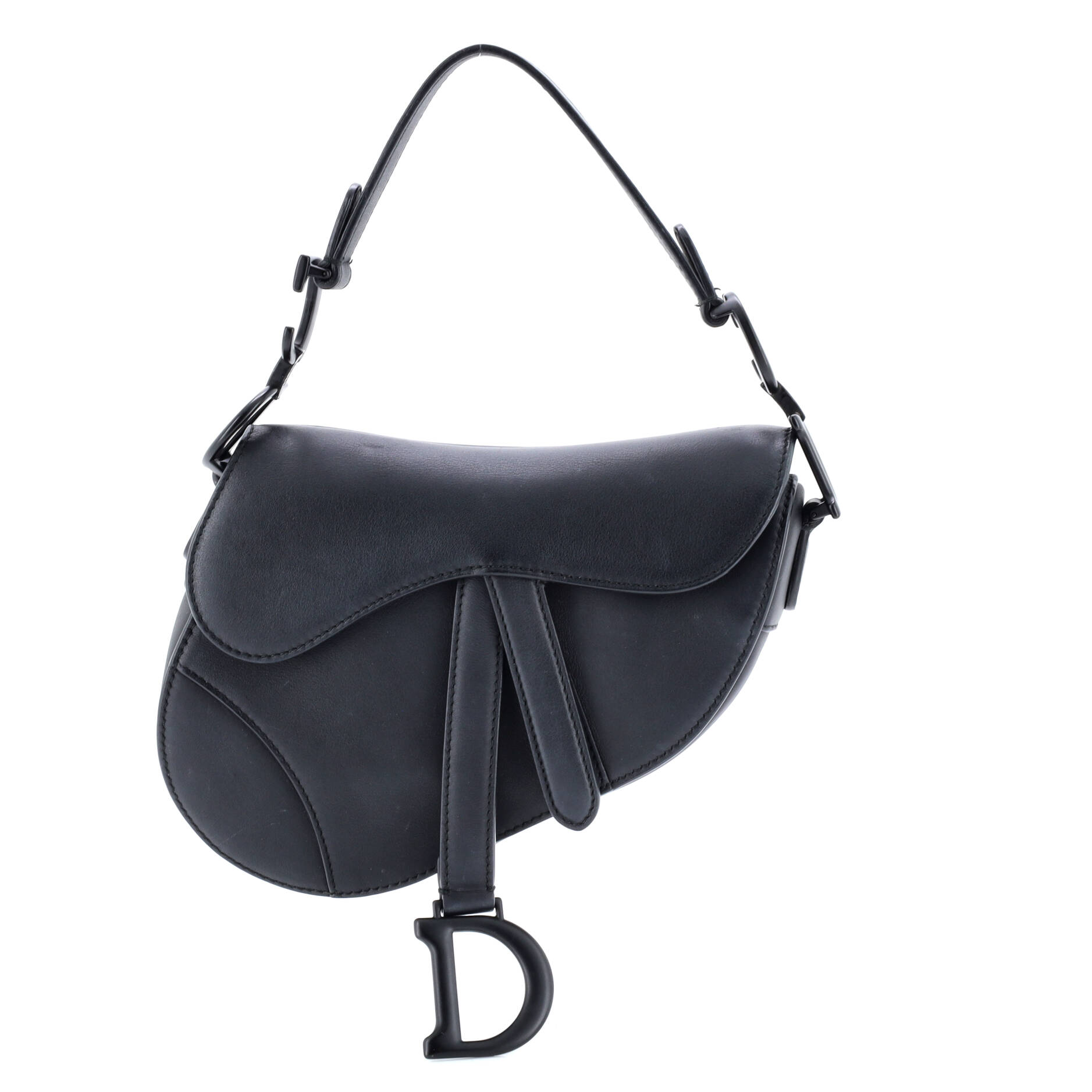 Ultra Matte Saddle Handbag Leather Mini