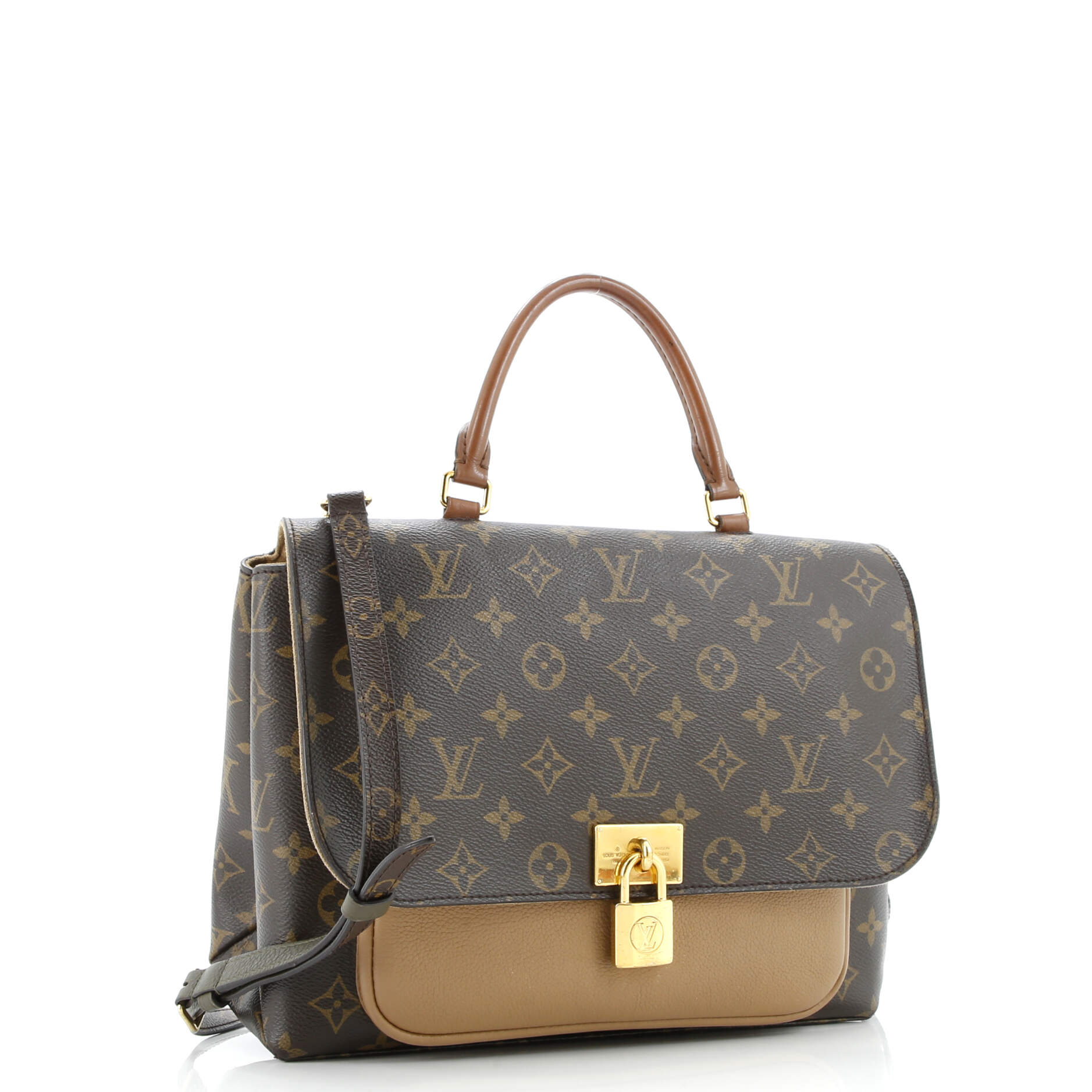 Marignan Handbag Monogram Canvas with Leather
