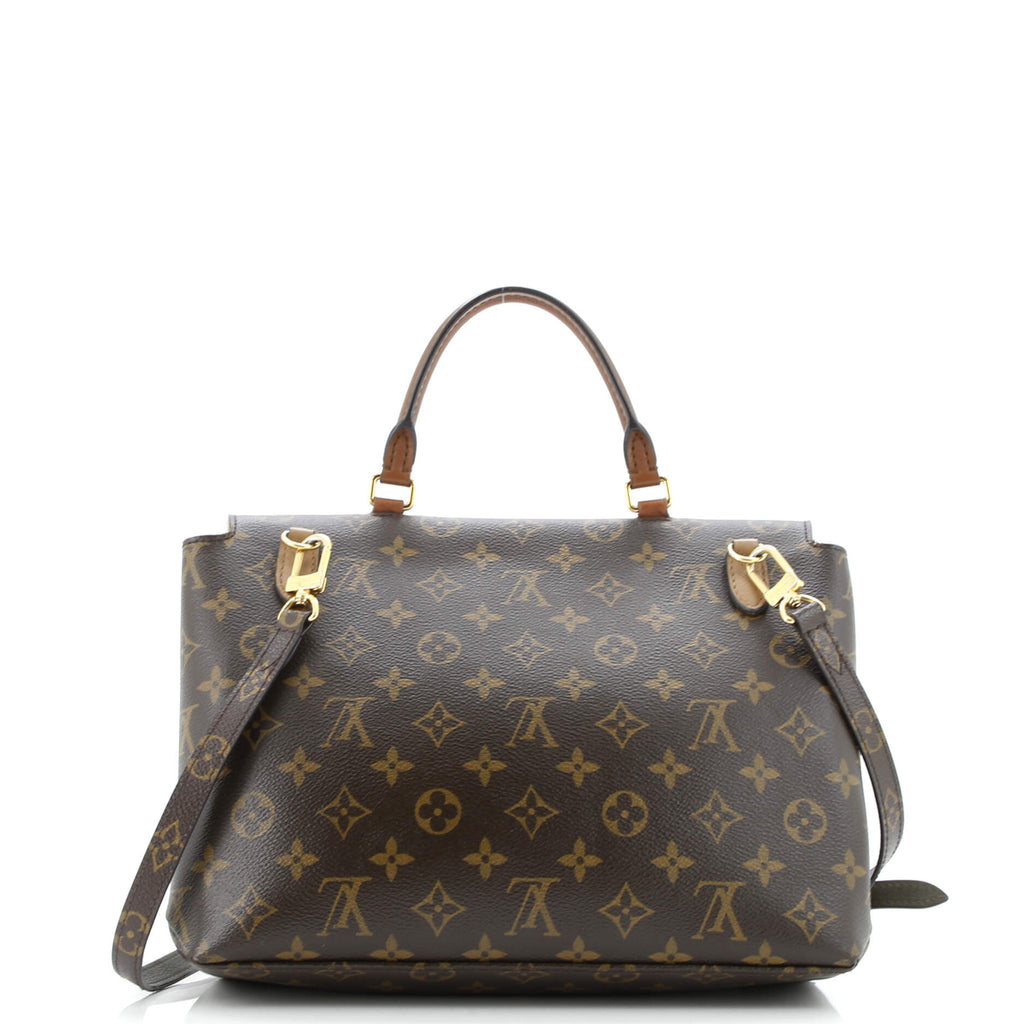 Marignan Handbag Monogram Canvas with Leather