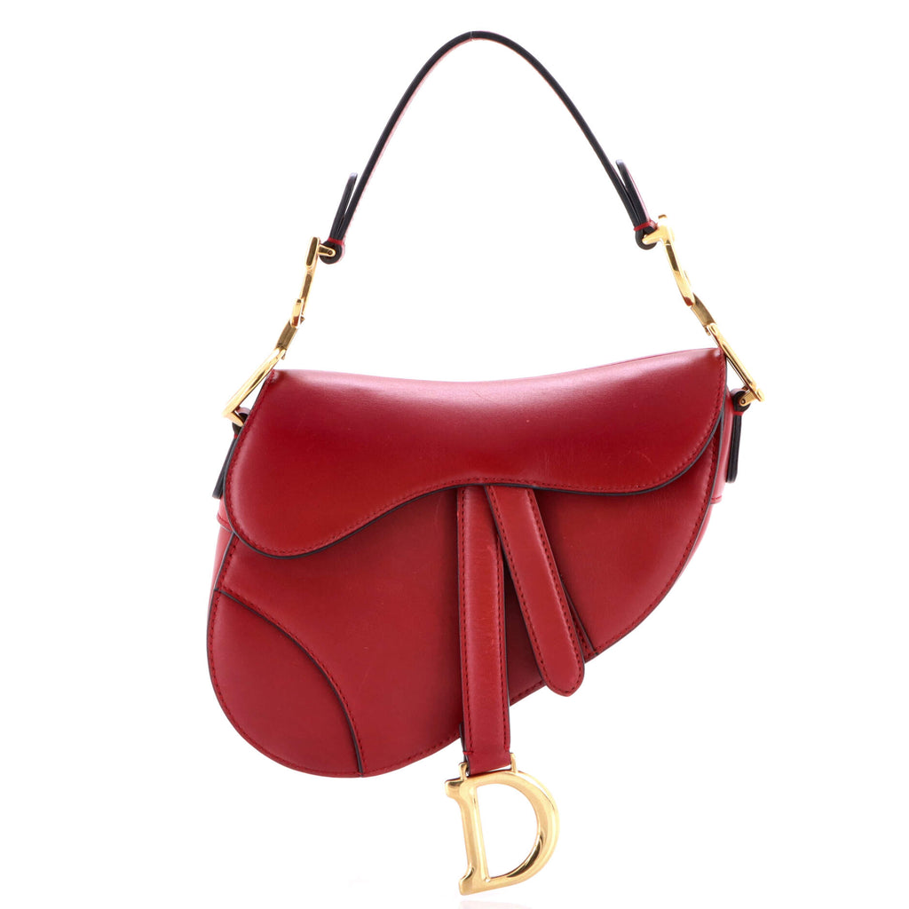 Saddle Handbag Leather Mini