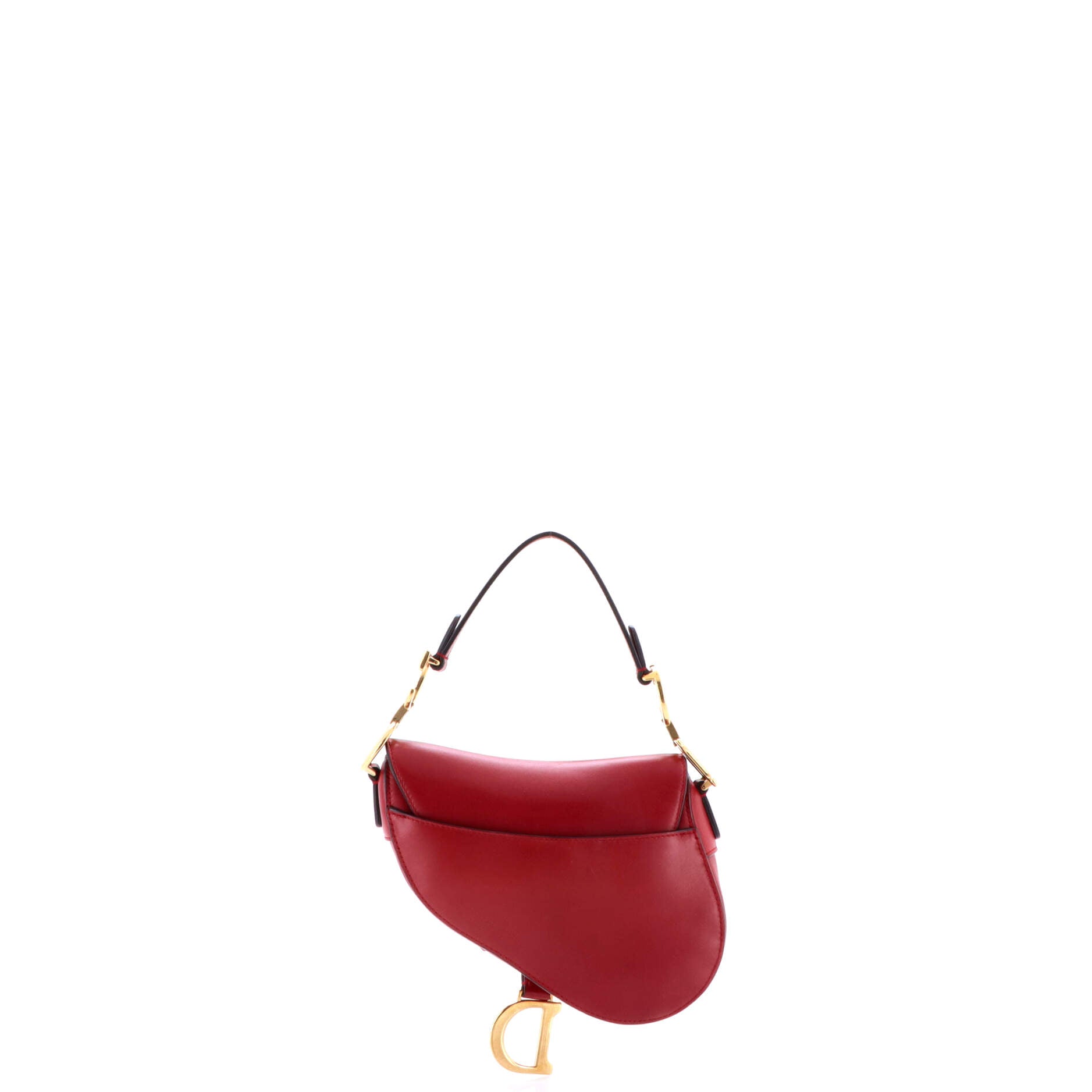 Saddle Handbag Leather Mini