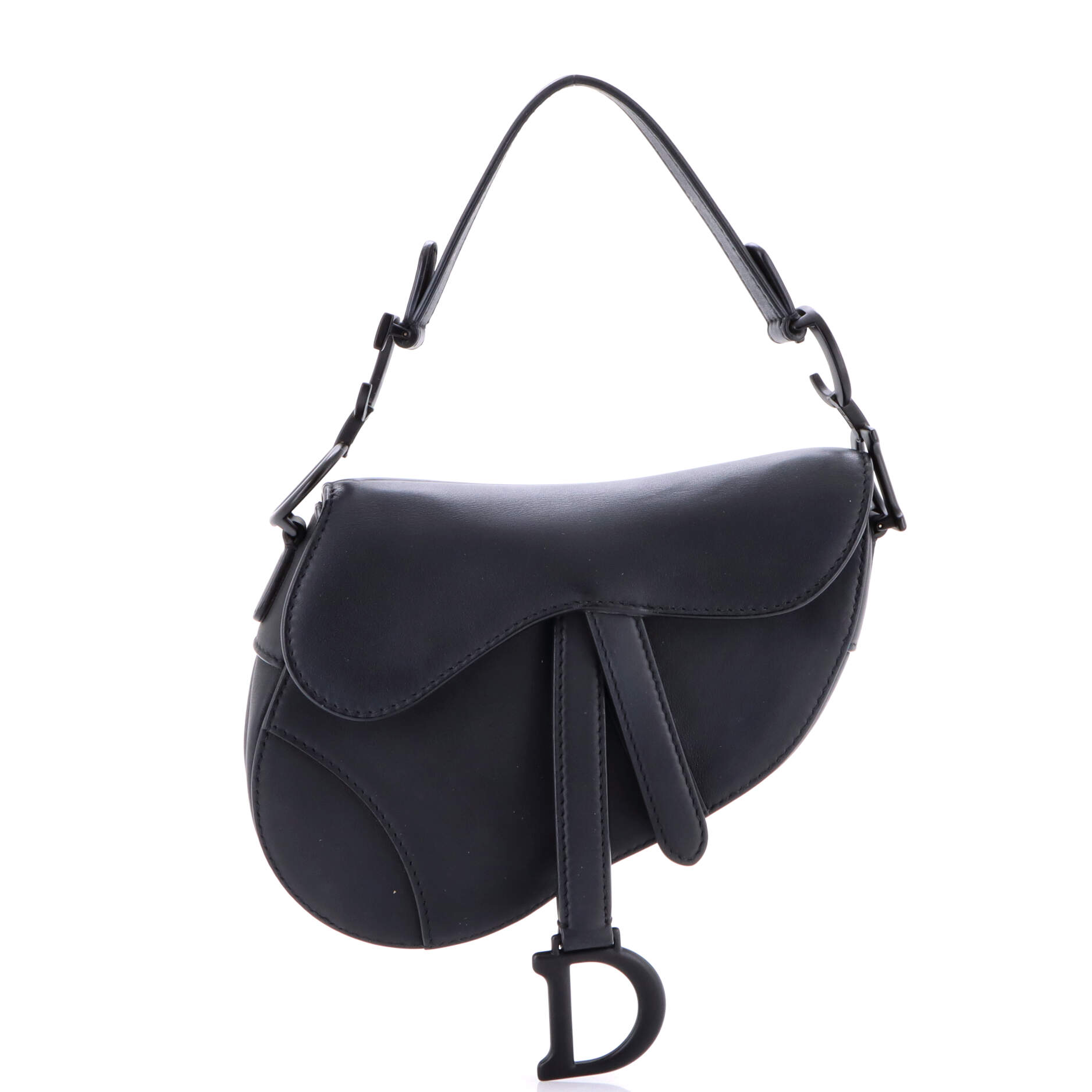 Ultra Matte Saddle Handbag Leather Mini