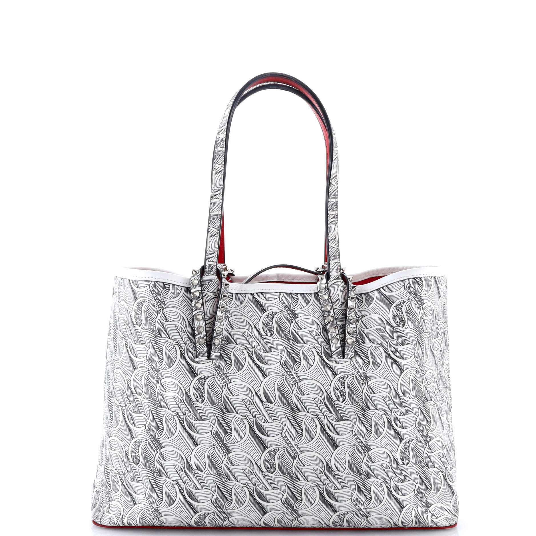 Cabata East West Tote CL Monogram Canvas Small