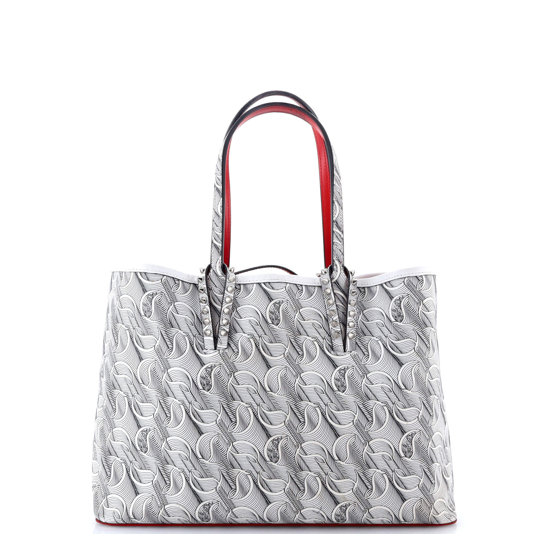 Cabata East West Tote CL Monogram Canvas Small