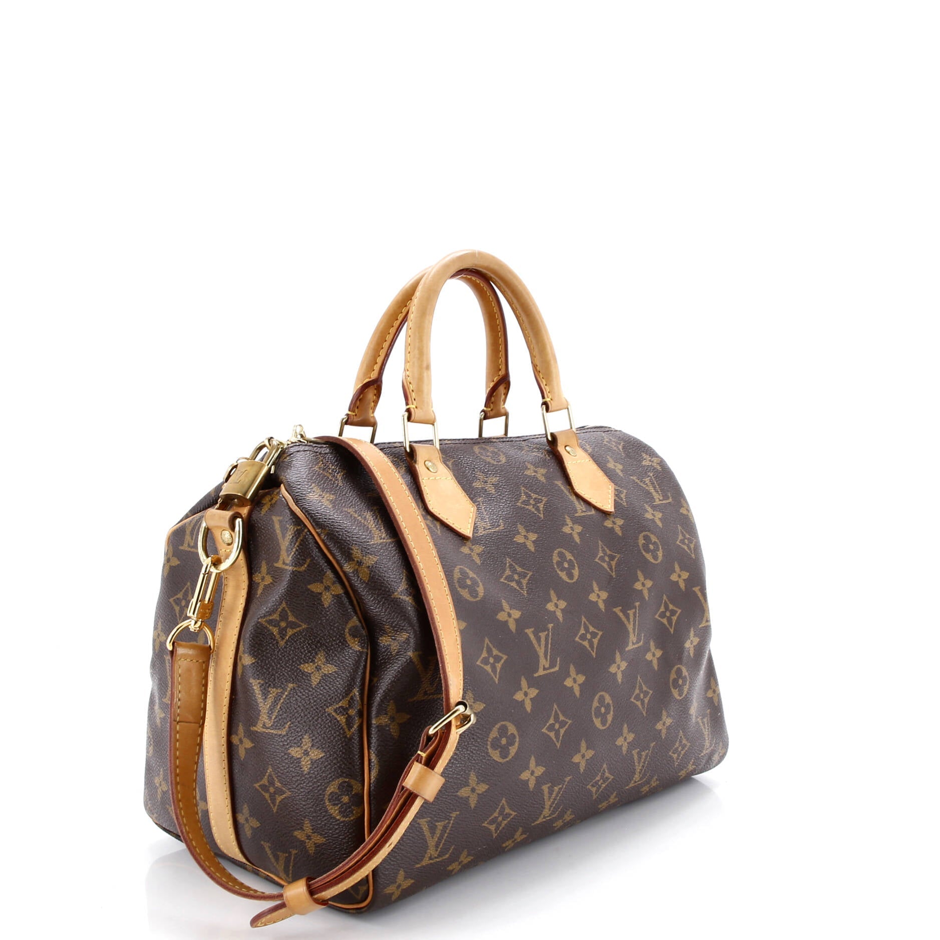 Speedy Bandouliere Bag Monogram Canvas 30