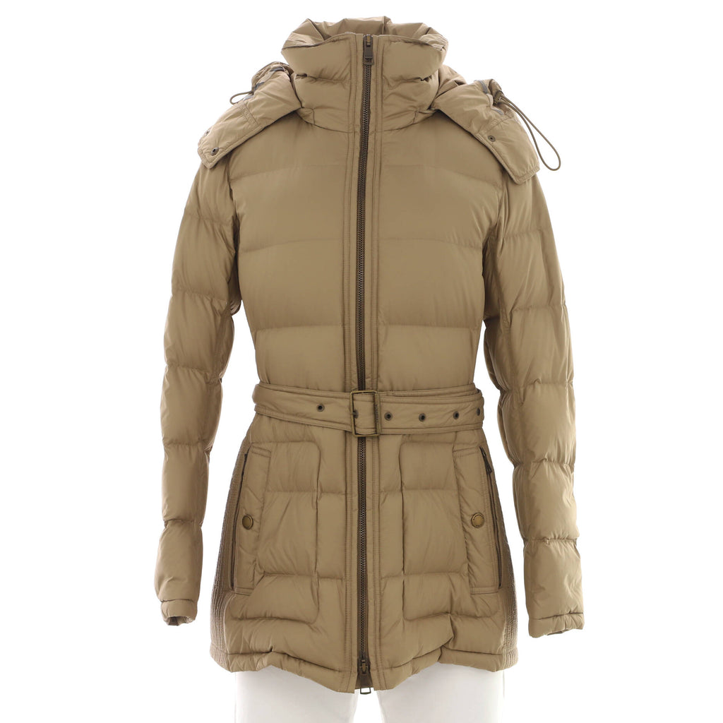 Women's Winterleigh Belted Puffer Coat Quilted Polyamide with Down